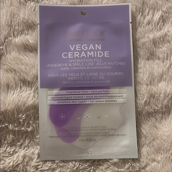 Pacifica Vegan Ceramide Hydration Fill Jelly Patches - Purple - Picture 1 of 2